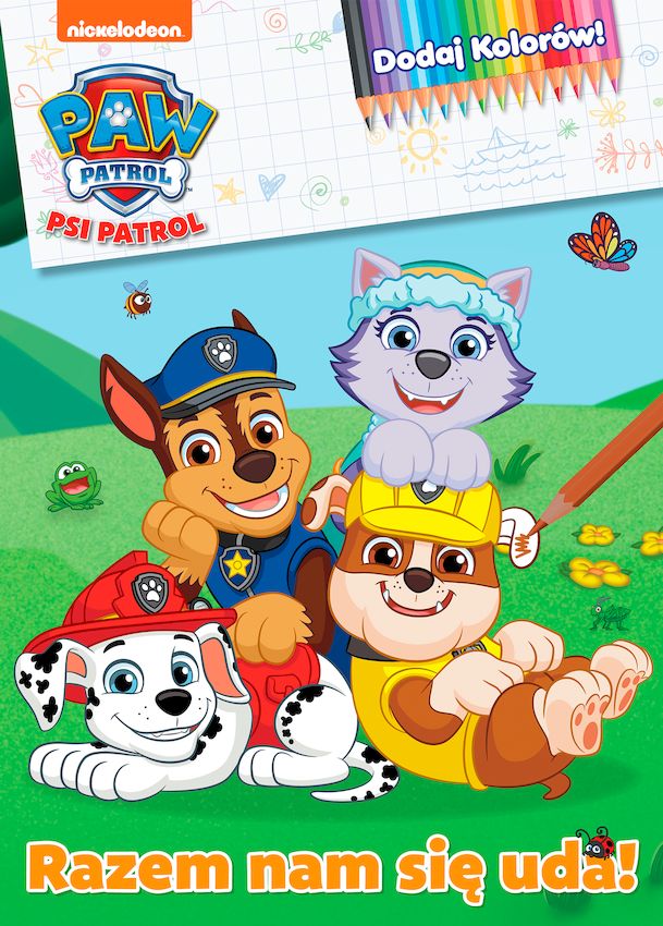 Image of Razem nam się uda! Psi Patrol. Dodaj kolorów