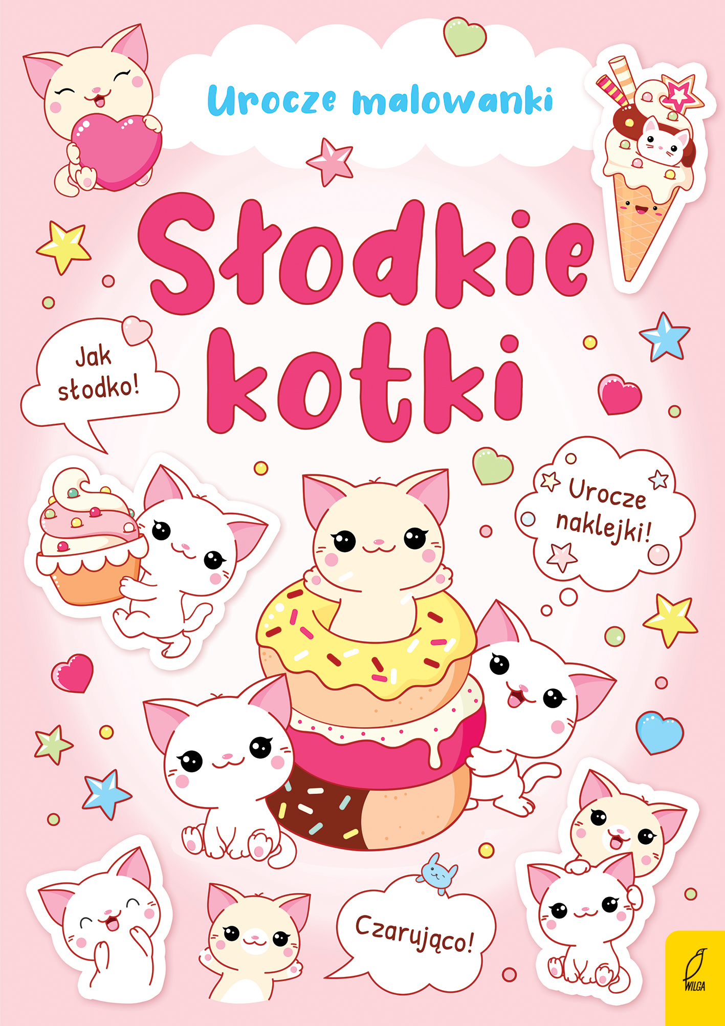 Image of Słodkie kotki. Urocze malowanki