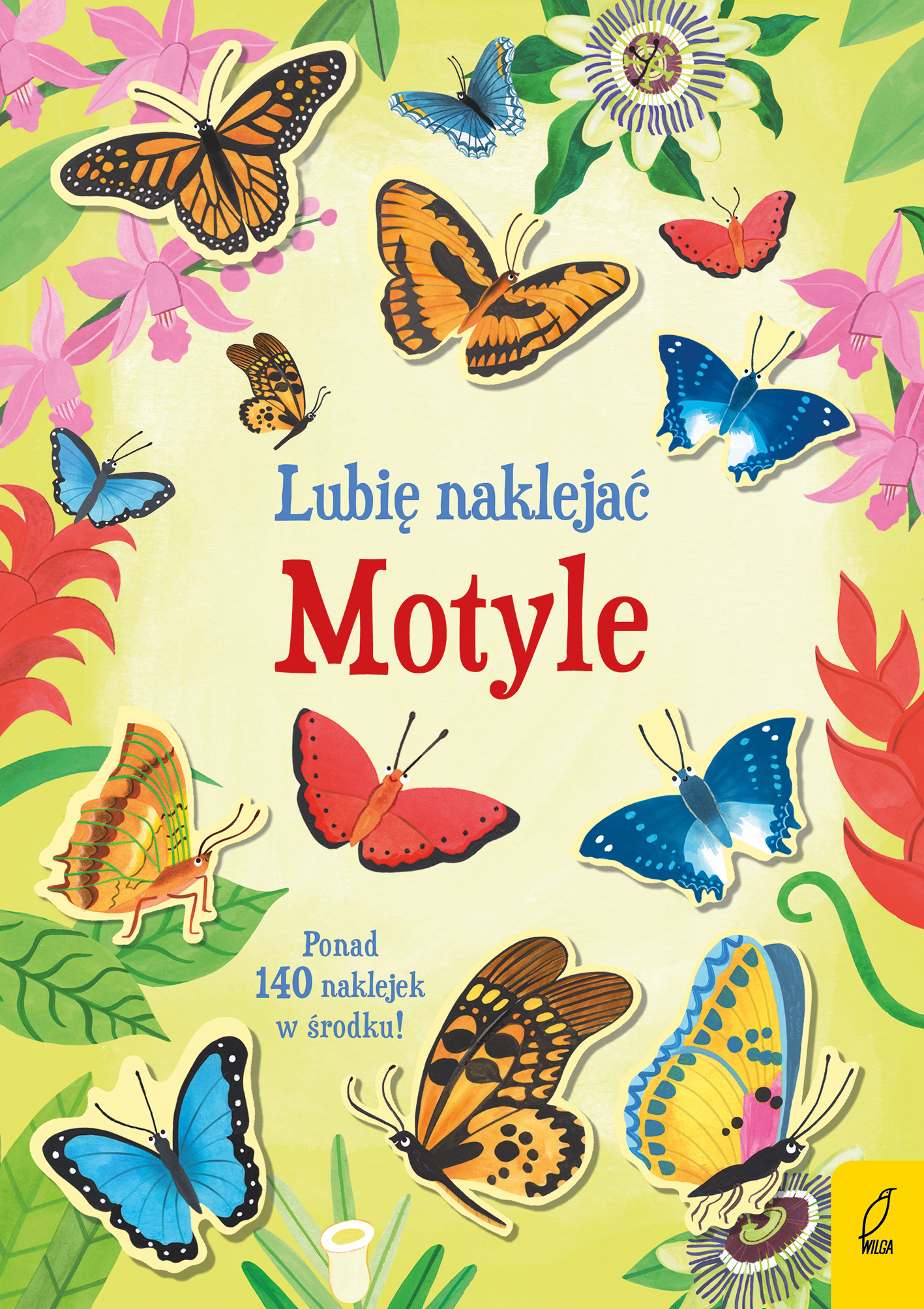Image of Motyle. Lubię naklejać