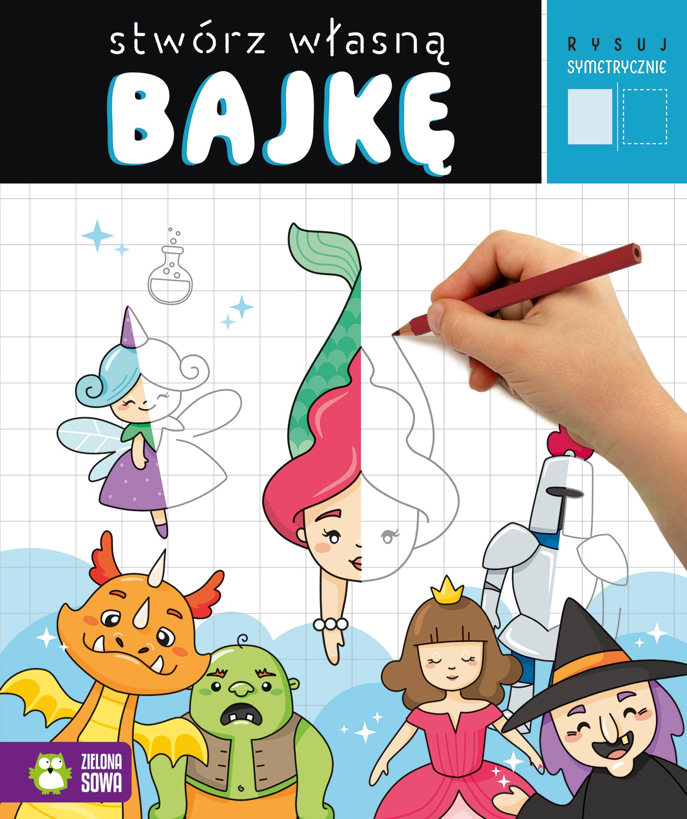 Image of Stwórz własną bajkę. Rysuj symetrycznie