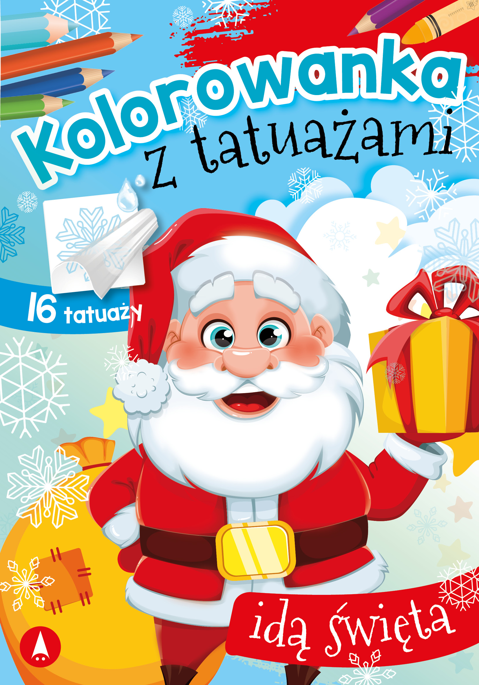 Image of Idą święta. Kolorowanka z tatuażami