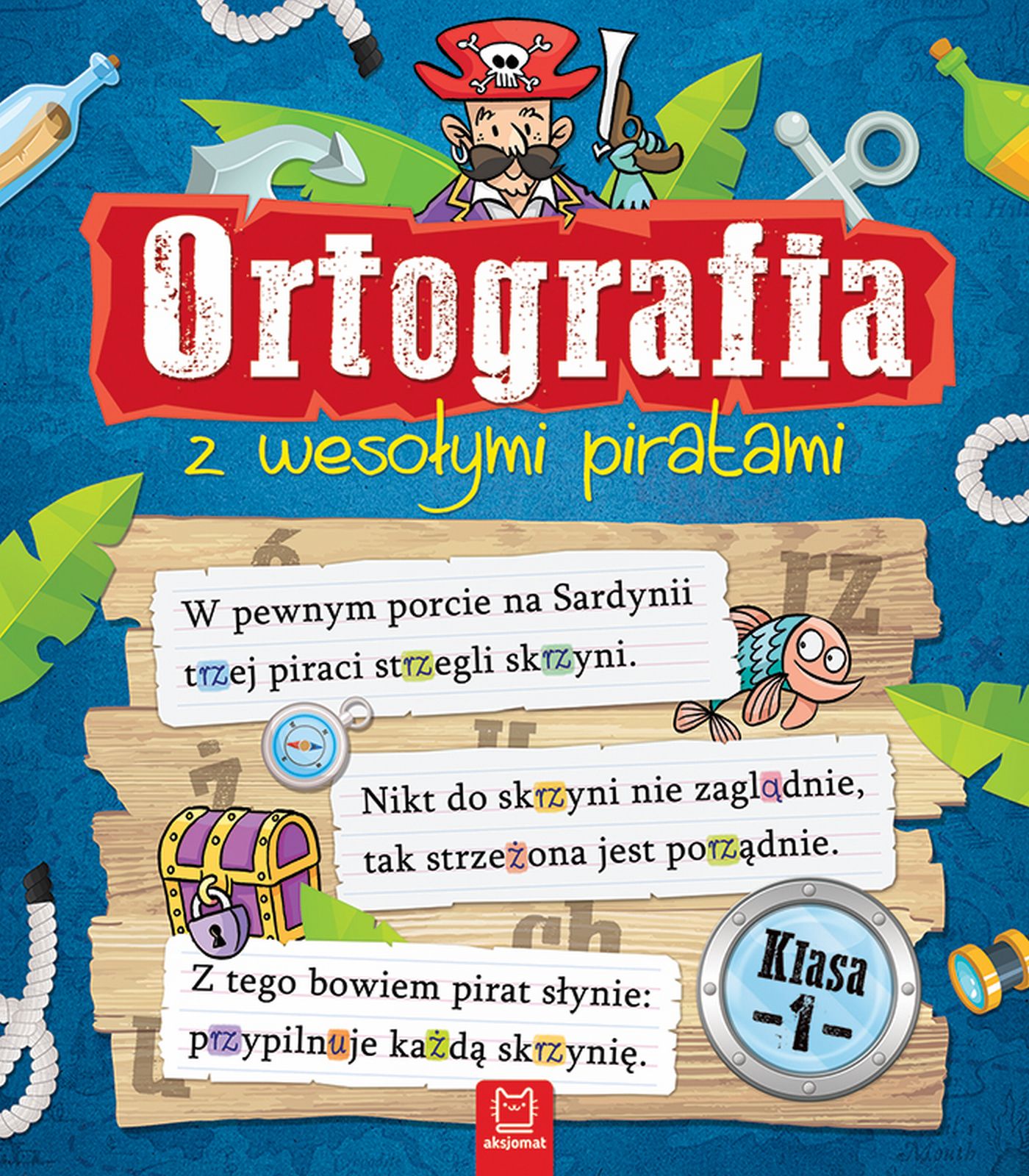 Image of Ortografia z wesołymi piratami klasa 1