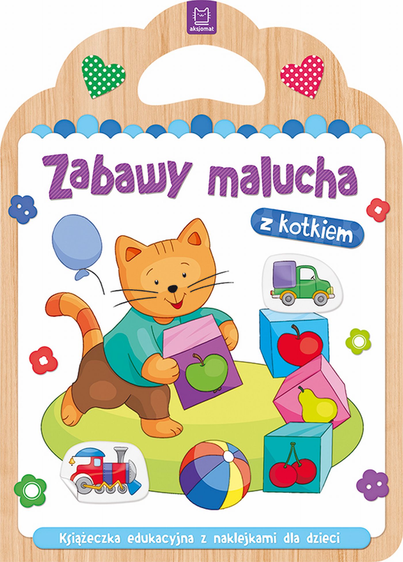 Image of Zabawy malucha z kotkiem