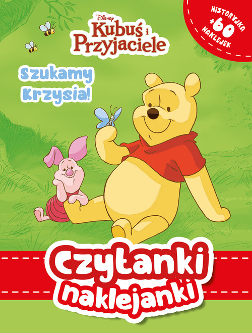 Image of Czytanki naklejanki. Szukamy Krzysia. Disney Kubuś i Przyjaciele