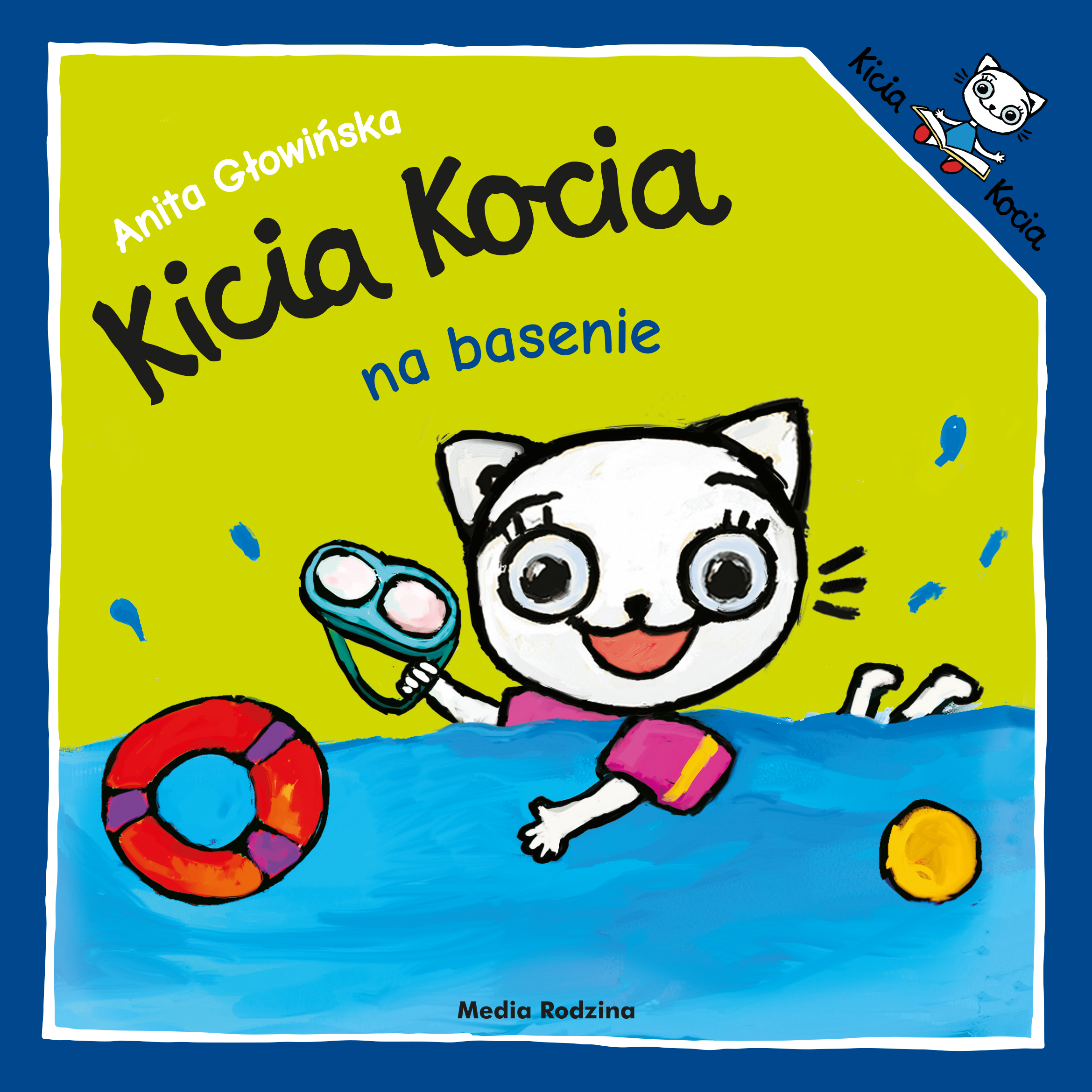 Image of Kicia Kocia na basenie. Kicia Kocia