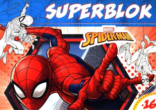 Image of Superblok Marvel Spider-Man z naklejkami