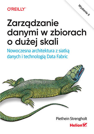 Image of Zarządzanie danymi w zbiorach o dużej skali. Nowoczesna architektura z siatką danych i technologią Data Fabric wyd. 2