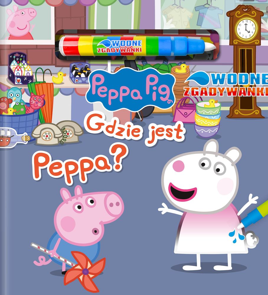 Image of Gdzie jest Peppa? Wodne zgadywanki. Świnka Peppa