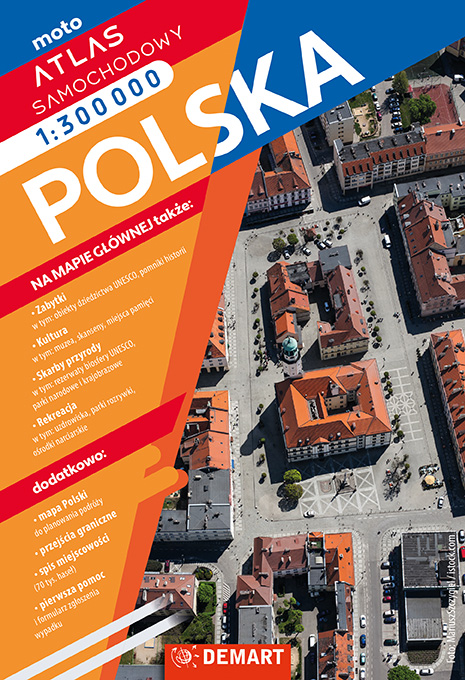 Image of Polska. Atlas samochodowy 1:300 000