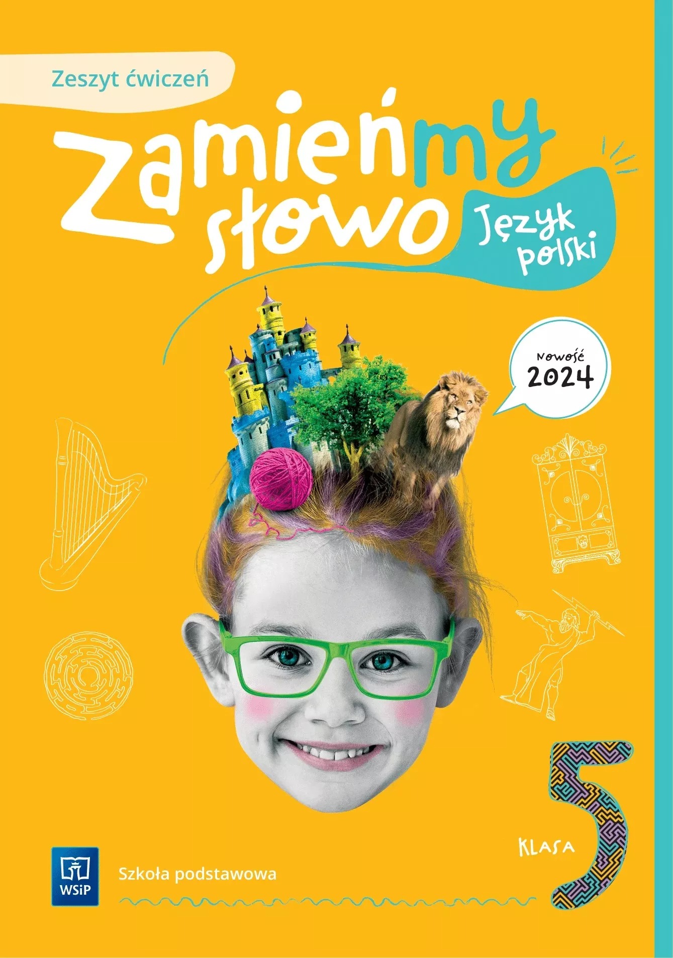 Image of Język polski Zamieńmy słowo zeszyt ćwiczeń klasa 5 szkoła podstawowa