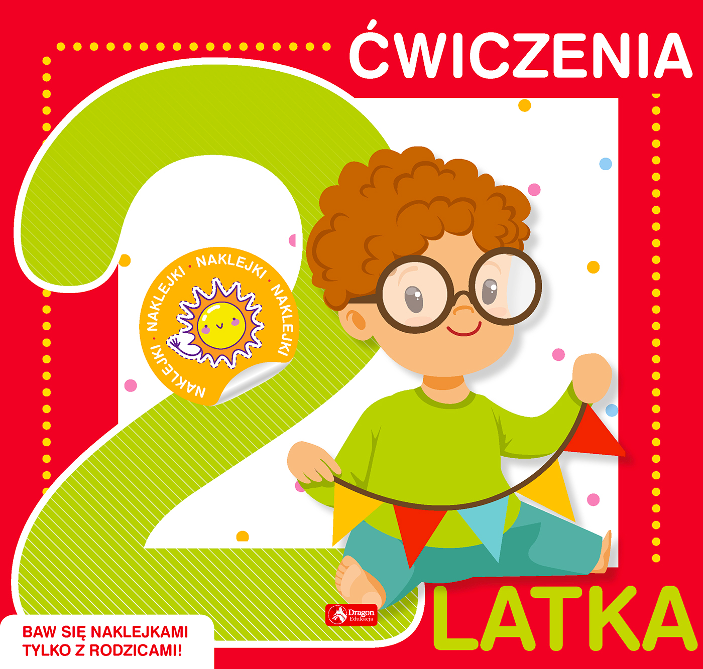 Image of Ćwiczenia 2-latka + naklejki