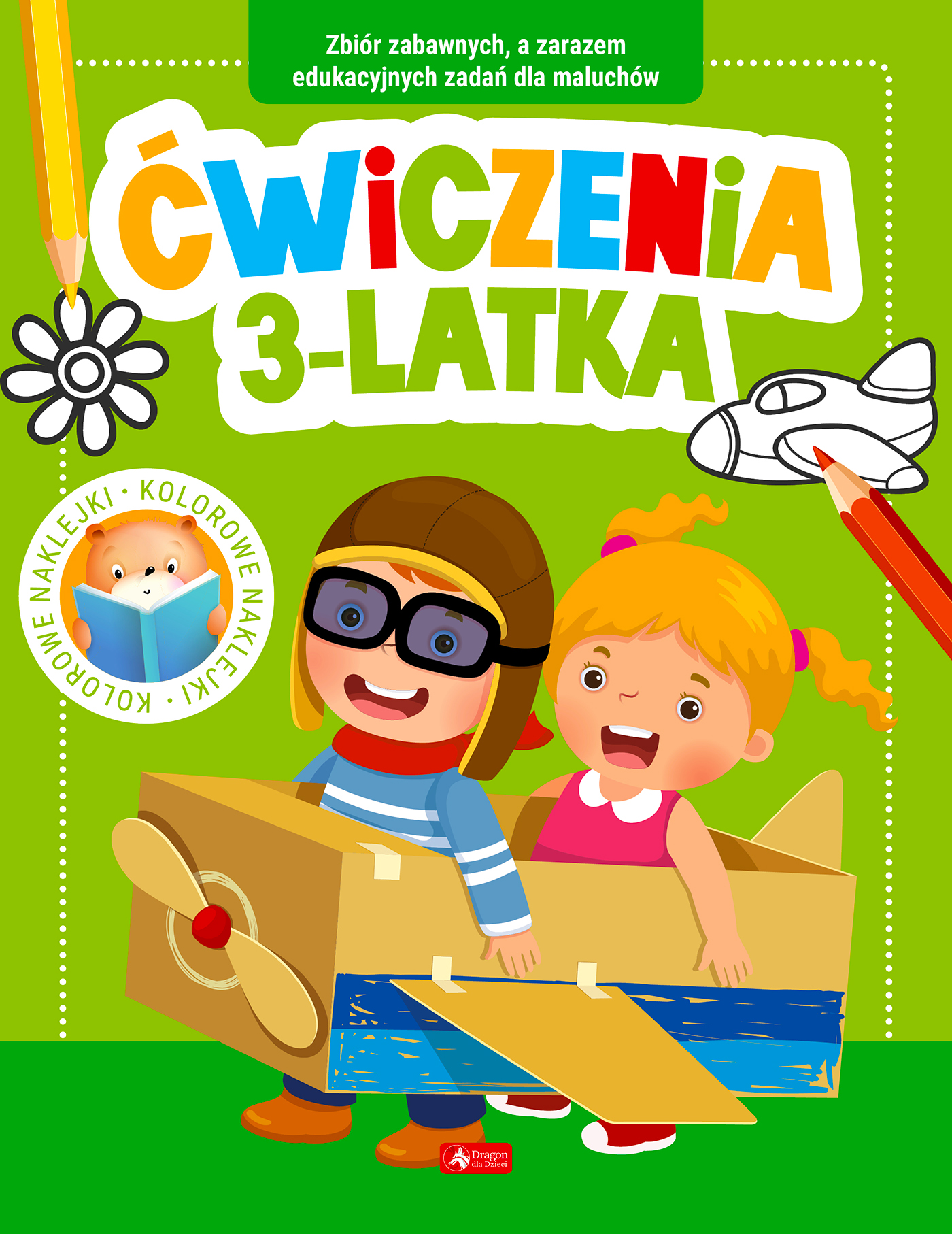 Image of Ćwiczenia 3-latka z naklejkami
