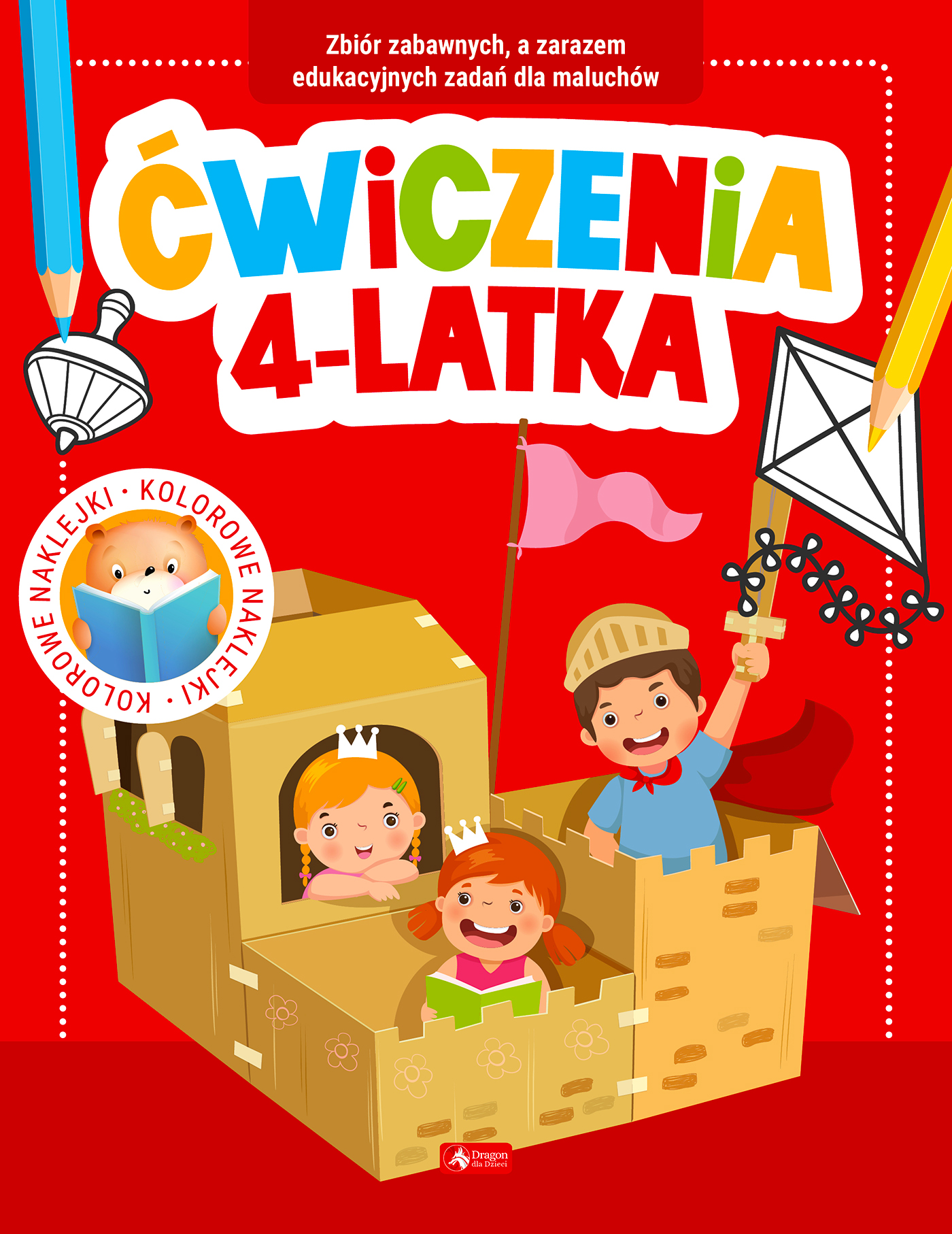 Image of Ćwiczenia 4-latka z naklejkami