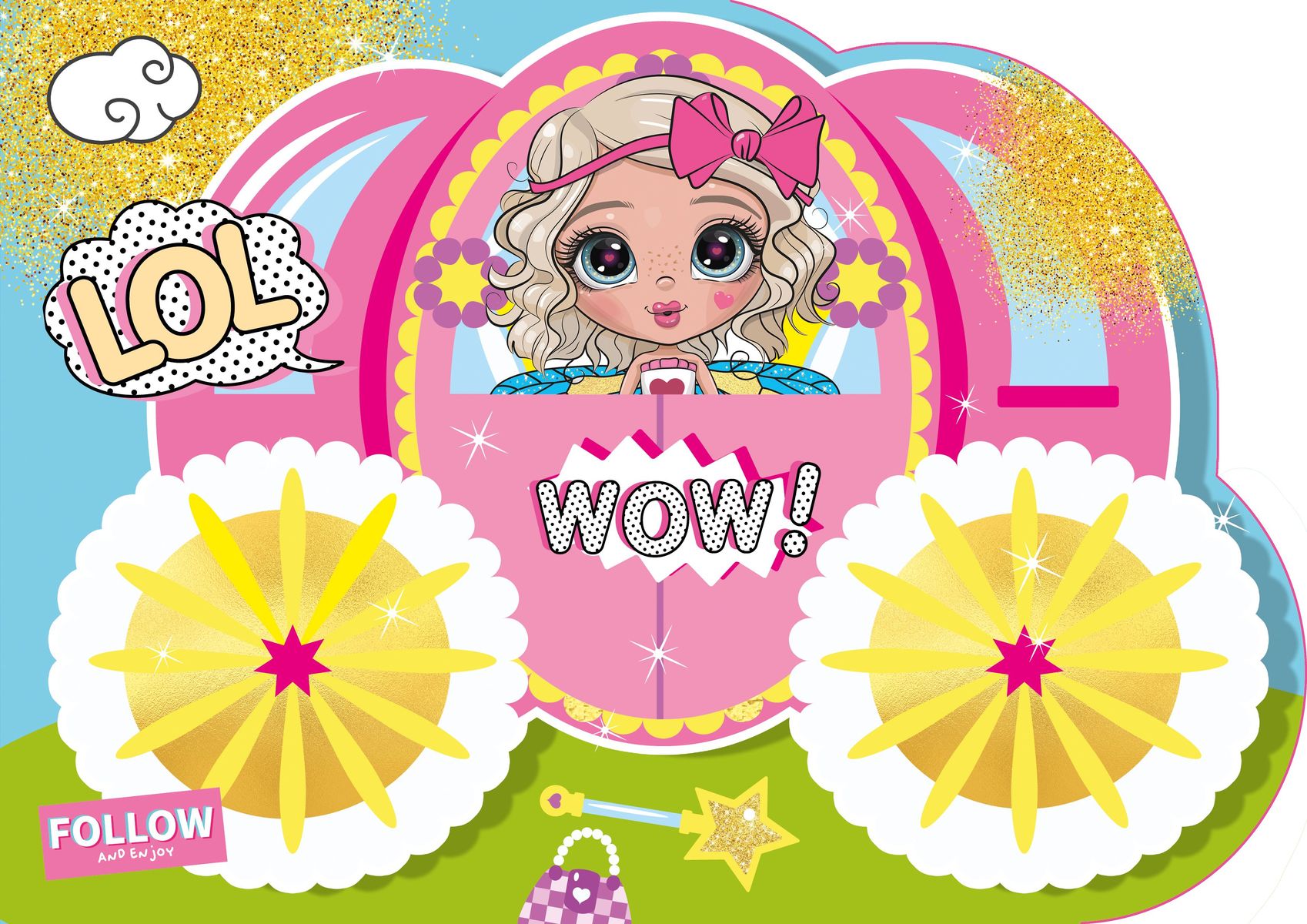 Image of Kareta. Kolorowanka z wykrojnika