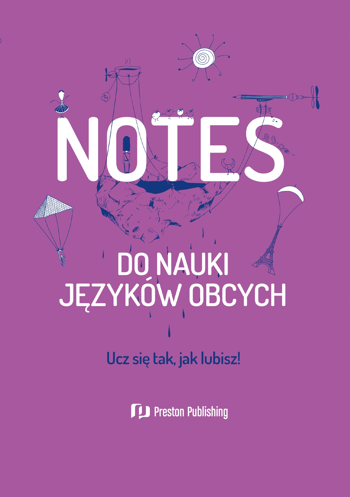 Image of Notes do nauki języków obcych (fioletowa okładka)