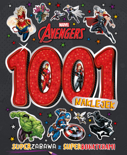Image of 1001 naklejek. Marvel Avengers