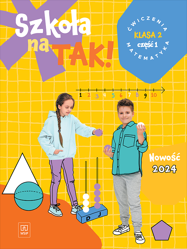 Image of Szkoła na tak matematyka karty ćwiczeń klasa 2 część 1 szkoła podstawowa