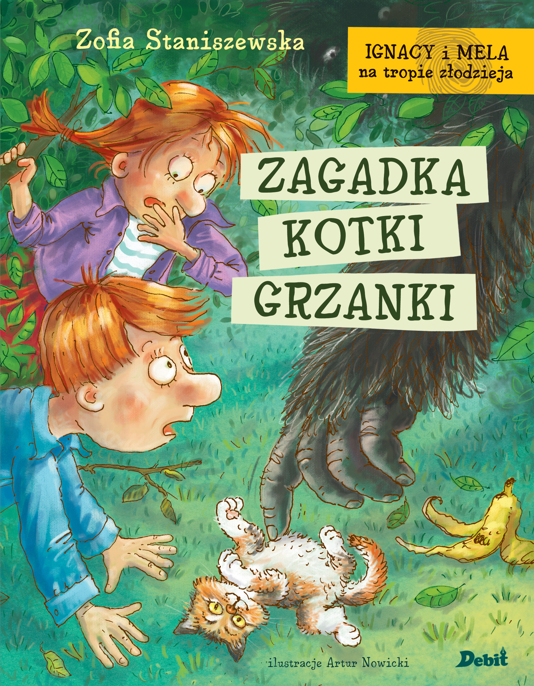 Image of Zagadka kotki Grzanki. Ignacy i Mela na tropie złodzieja