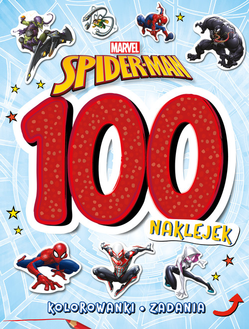 Image of 100 naklejek. Marvel Spider-Man