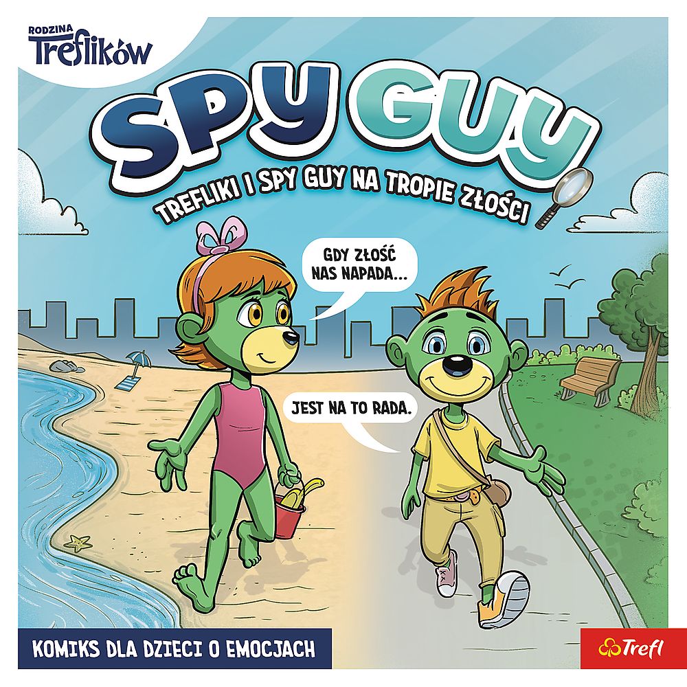 Image of Spy Guy komiks. Na tropie złości