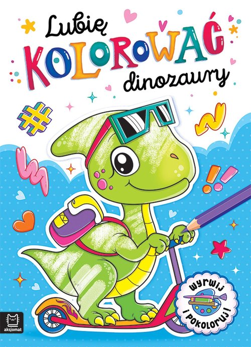 Image of Lubię kolorować dinozaury