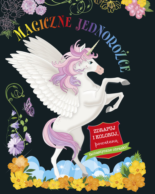 Image of Magiczne jednorożce Zdrapuj i koloruj