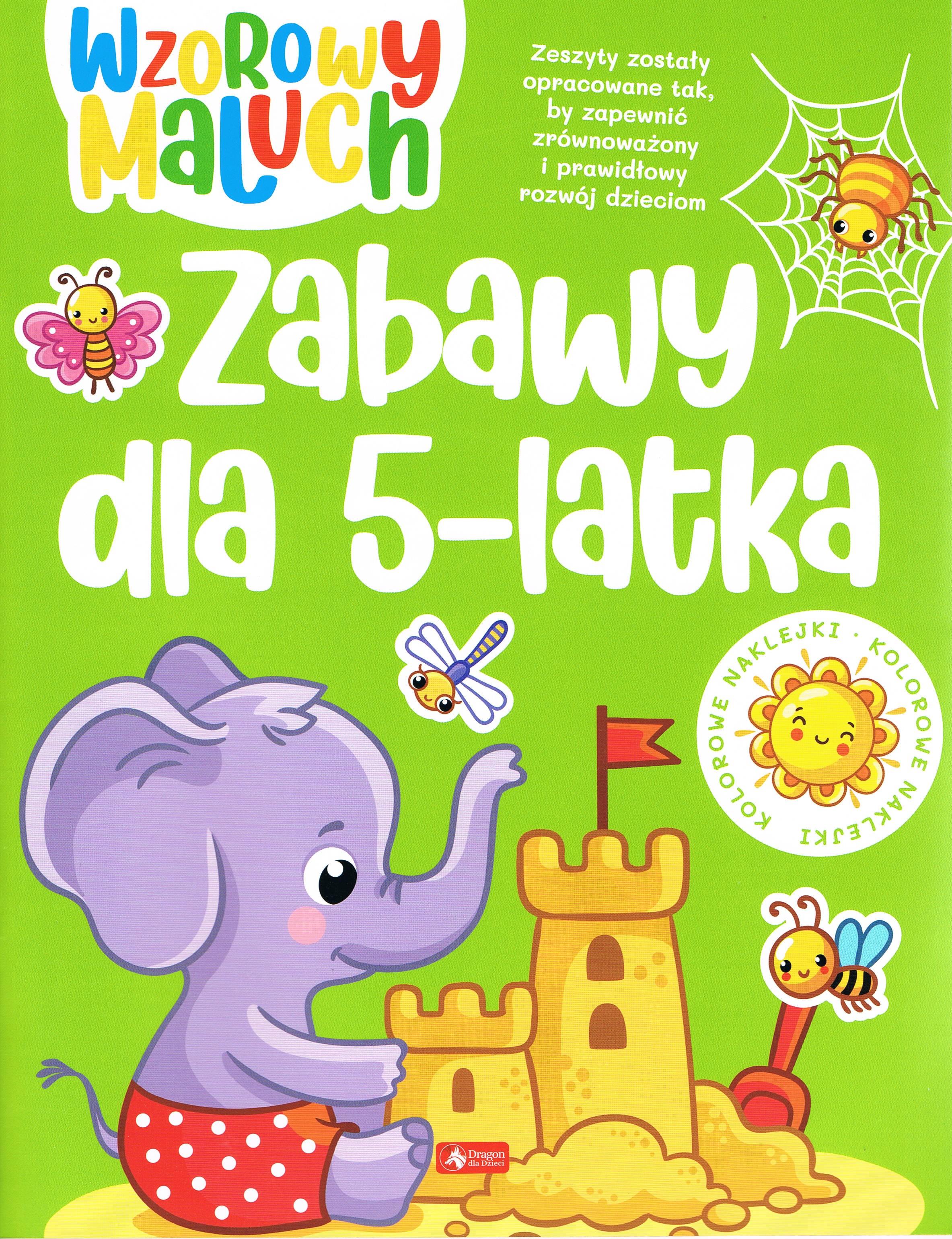 Image of Wzorowy maluch. Zabawy 5-latka