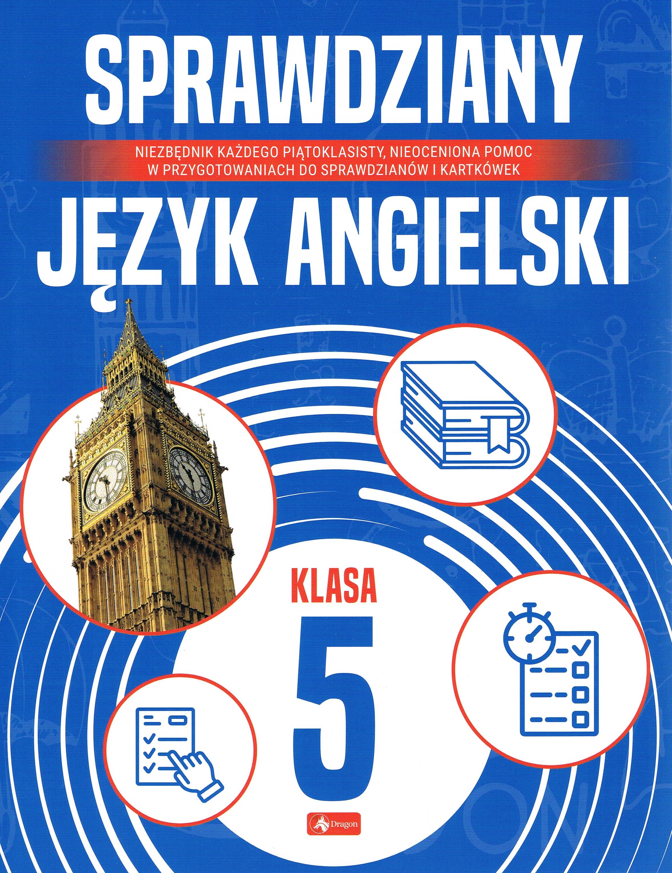 Image of Sprawdziany dla klasy 5. Język angielski
