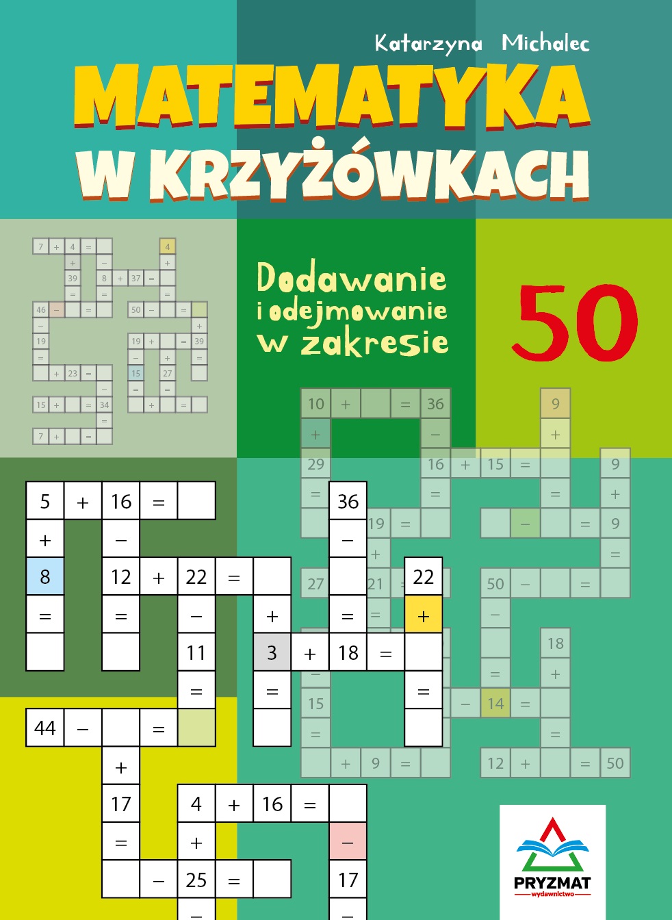 Image of Dodawanie i odejmowanie 50. Matematyka w krzyżówkach