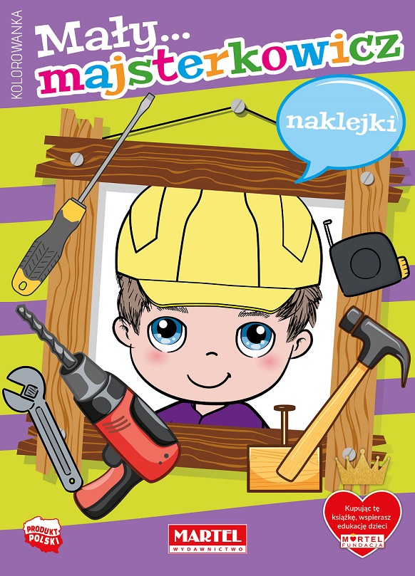 Image of Mały majsterkowicz z naklejkami