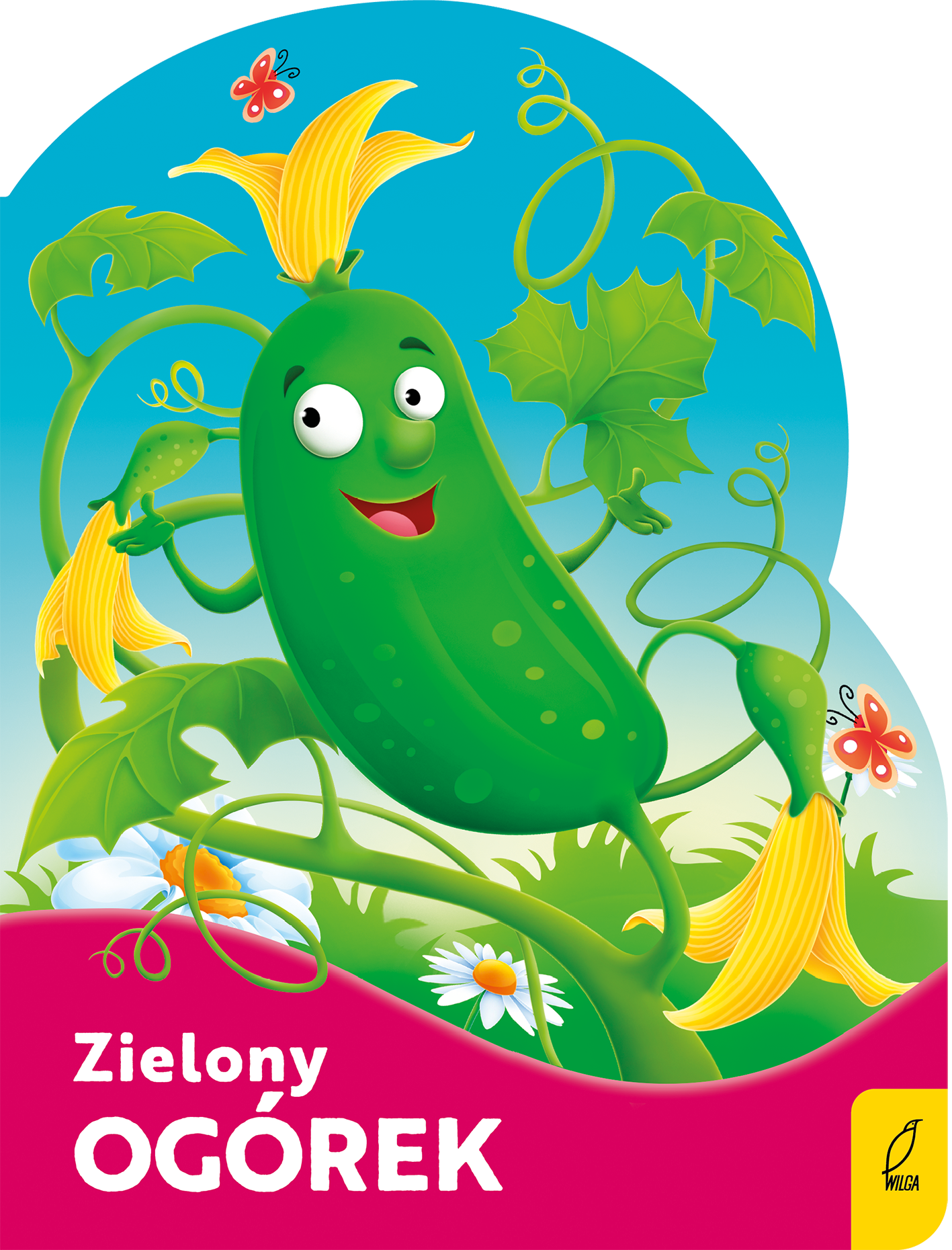 Image of Zielony ogórek. Wykrojnik