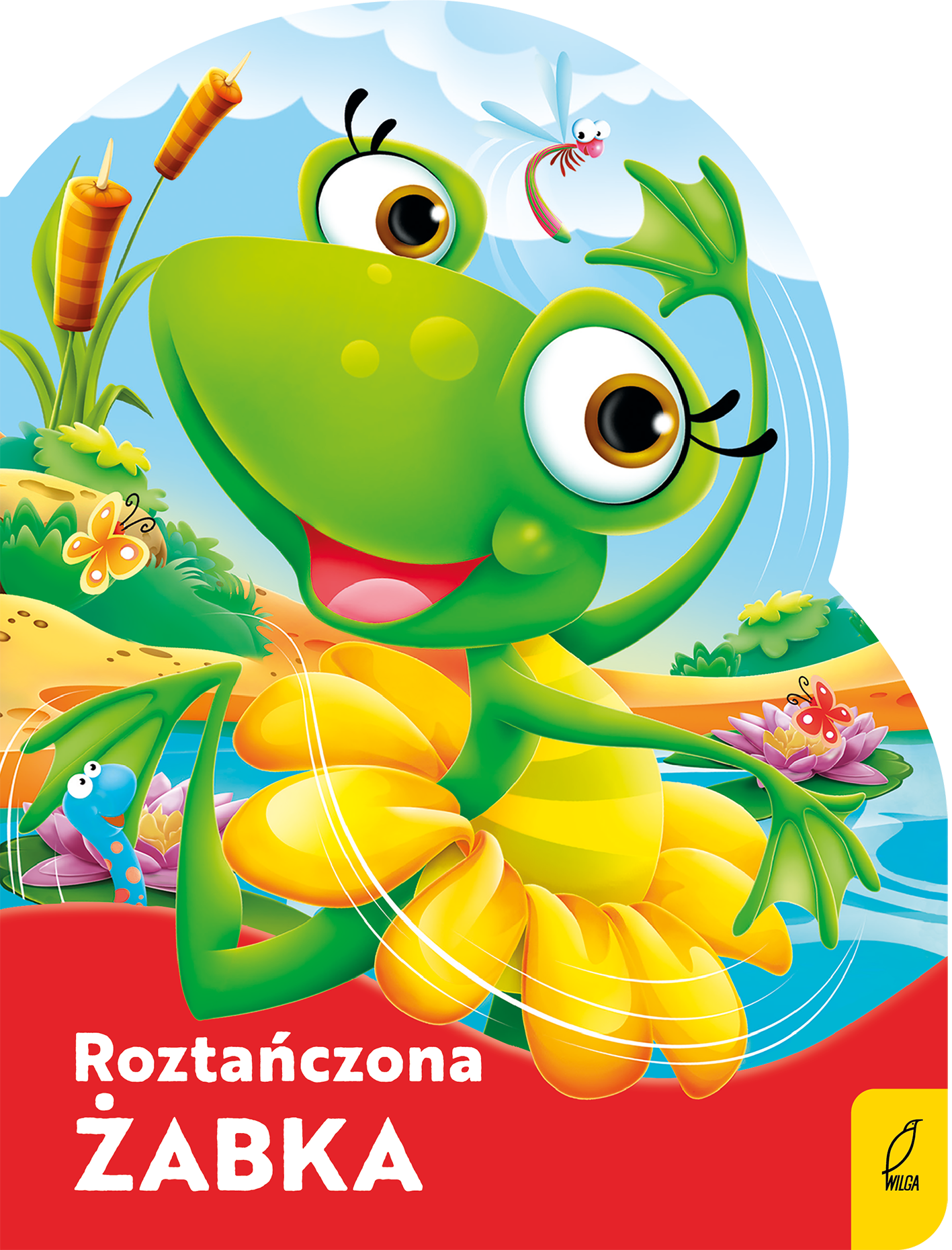 Image of Roztańczona żabka. Wykrojnik