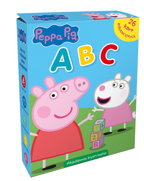 Image of Świnka Peppa ABC Karty edukacyjne w pudełku
