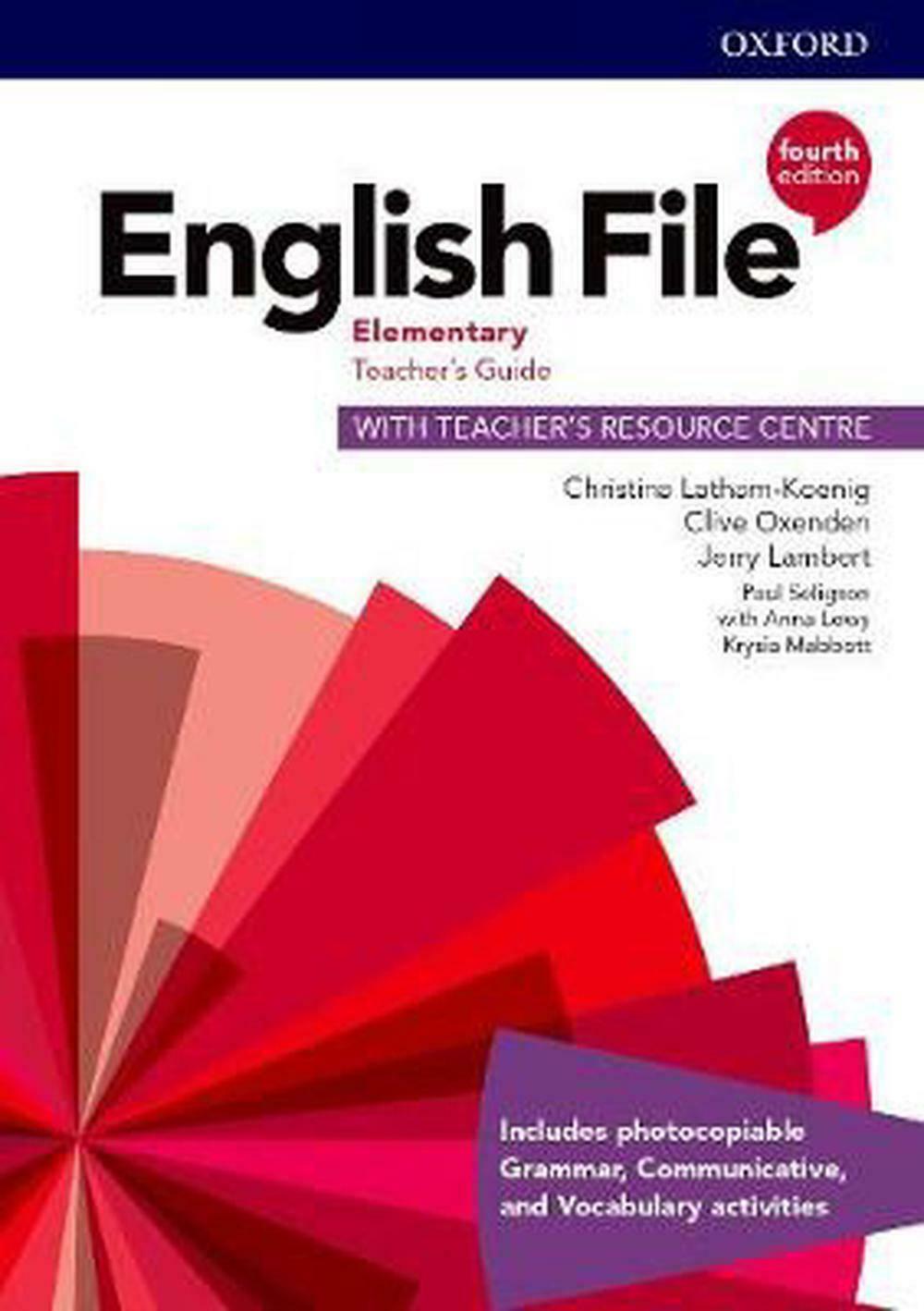 Image of English File Elementary Teacher's Guide + Teacher's Resource Centre