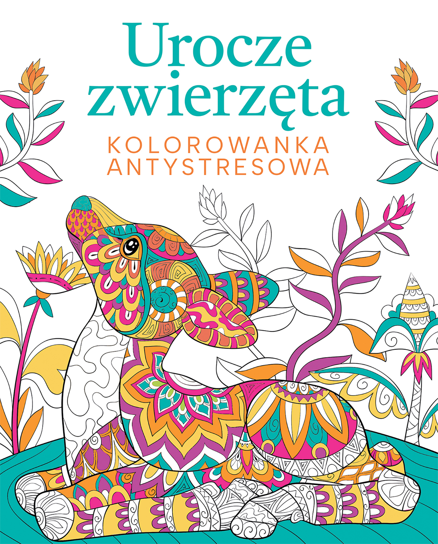 Image of Urocze zwierzęta. Kolorowanka antystresowa