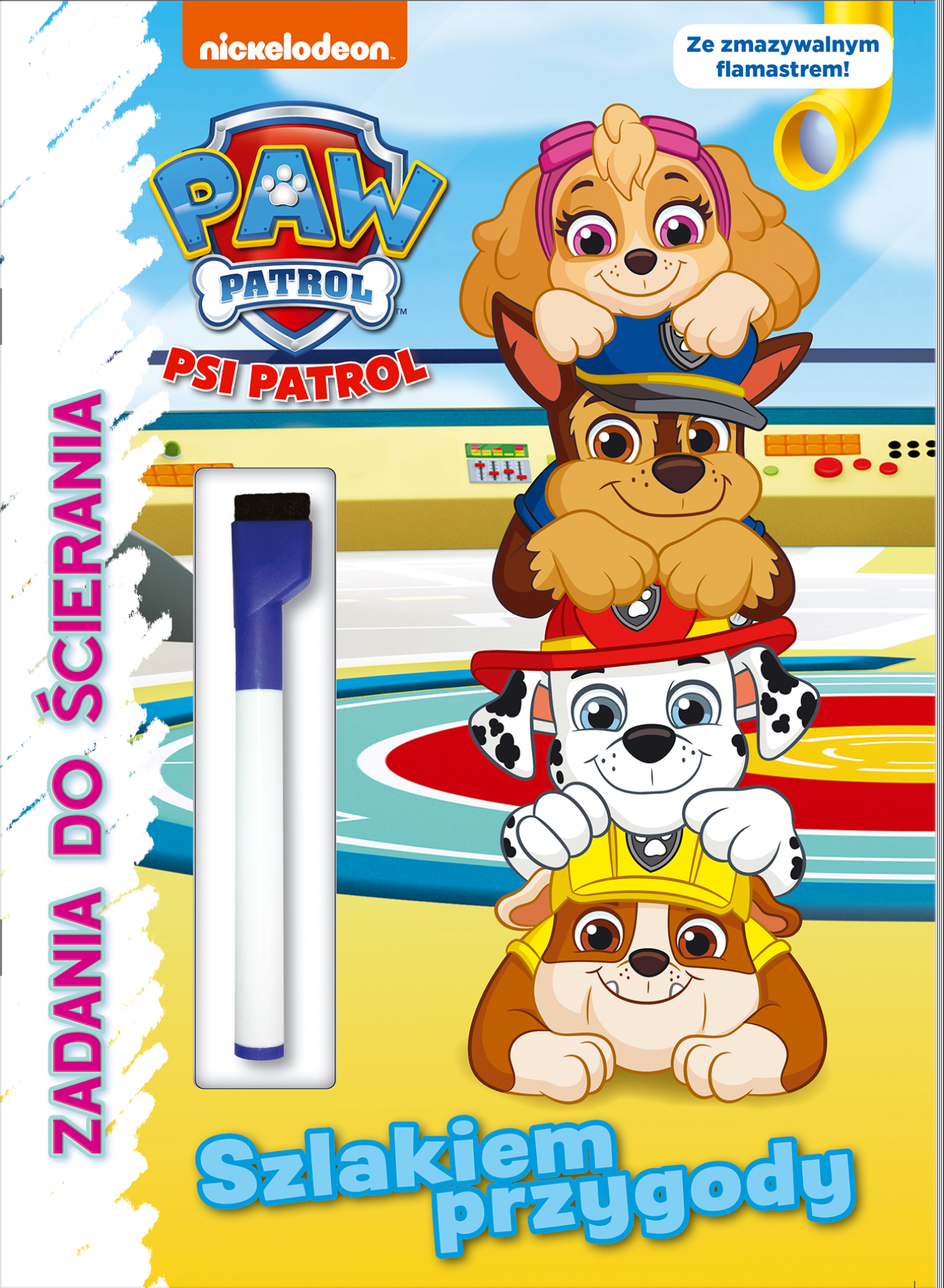 Image of Szlakiem przygody. Psi Patrol. Zadania do ścierania