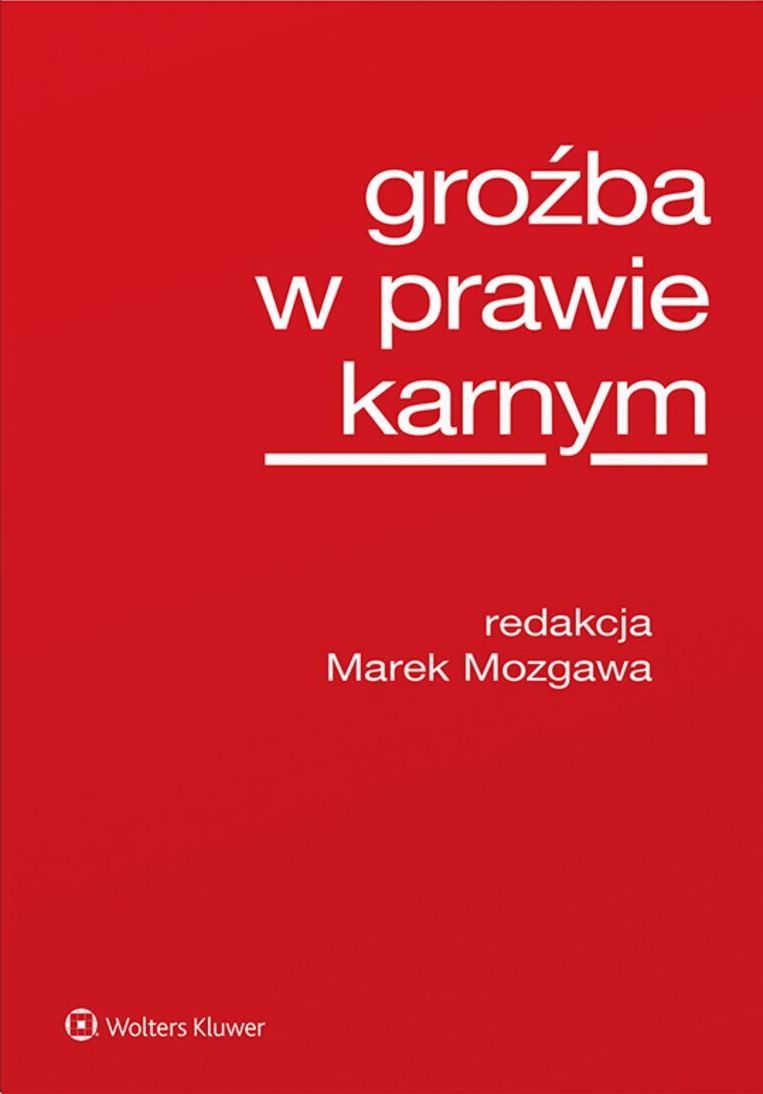 Image of Groźba w prawie karnym