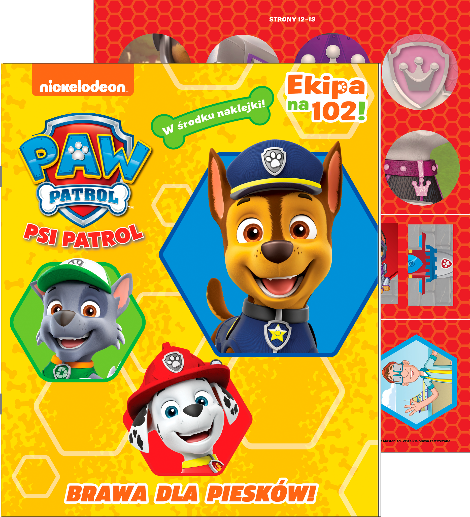 Image of Brawa dla piesków! Psi Patrol. Ekipa na 102!