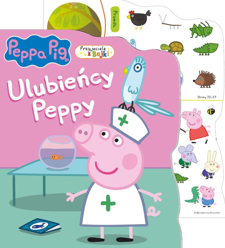 Image of Ulubieńcy Peppy. Świnka Peppa. Przyjaciele z bajki