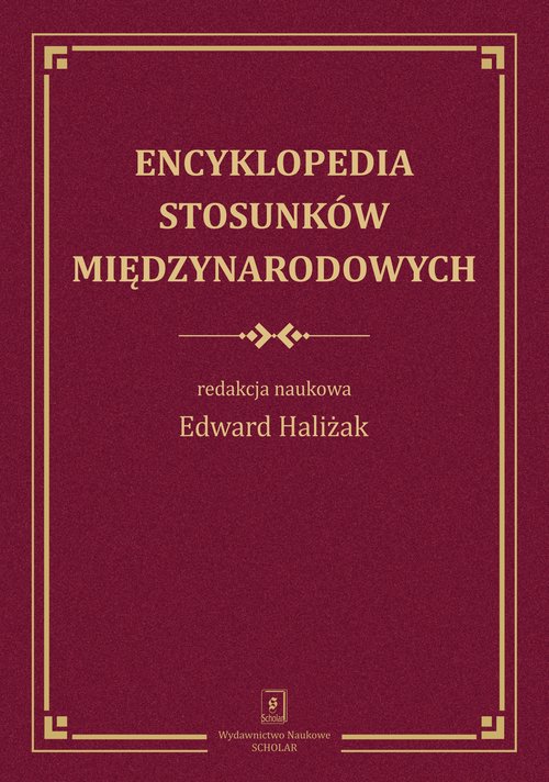 Image of Encyklopedia stosunków międzynarodowych
