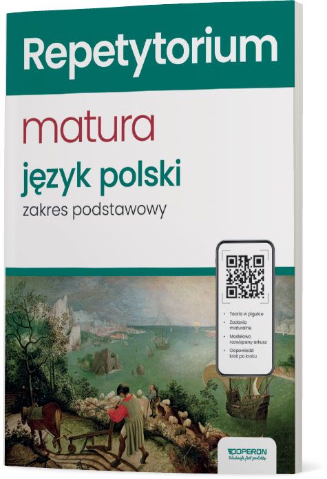 Image of Matura 2025 Język polski repetytorium zakres podstawowy