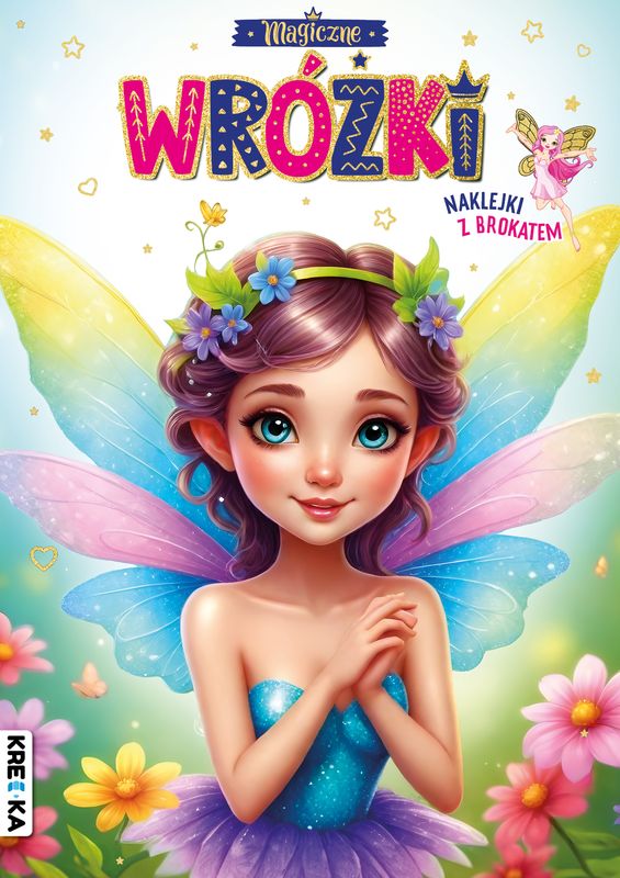 Image of Magiczne wróżki. Kolorowanka z brokatem