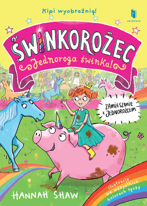 Image of Świnkorożec Jednoroga świnka! Zamieszanie z jednorożcem