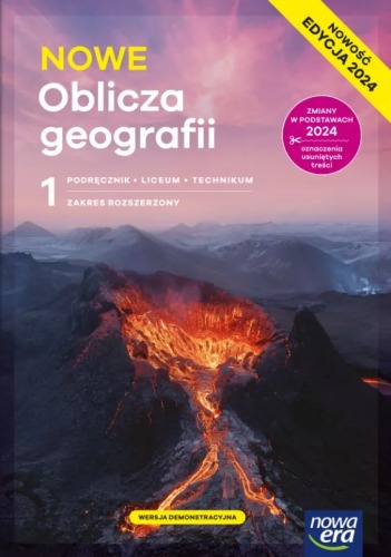 Image of Nowa Geografia oblicza geografii cz. 1 maturalne karty pracy liceum i technikum zakres rozszerzony EDYCJA 2024