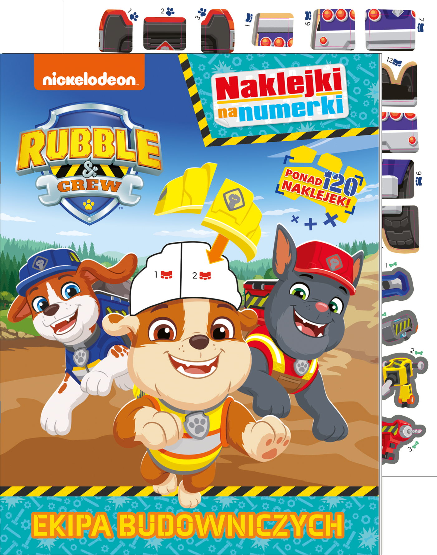 Image of Rubble and crew. Ekipa Budowniczych. Naklejki na numerki