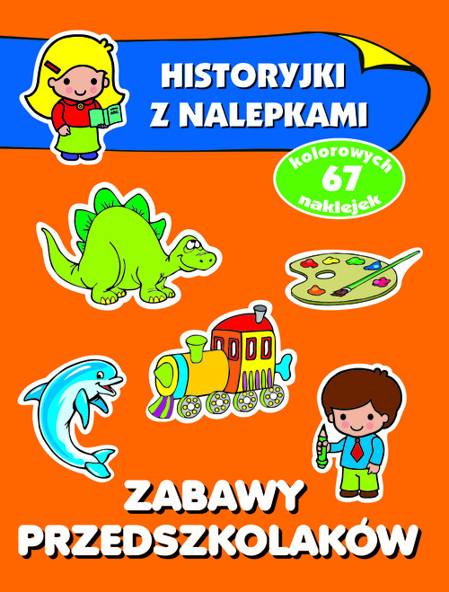 Image of Historyjki z nalepkami Zabawy przedszkolaków