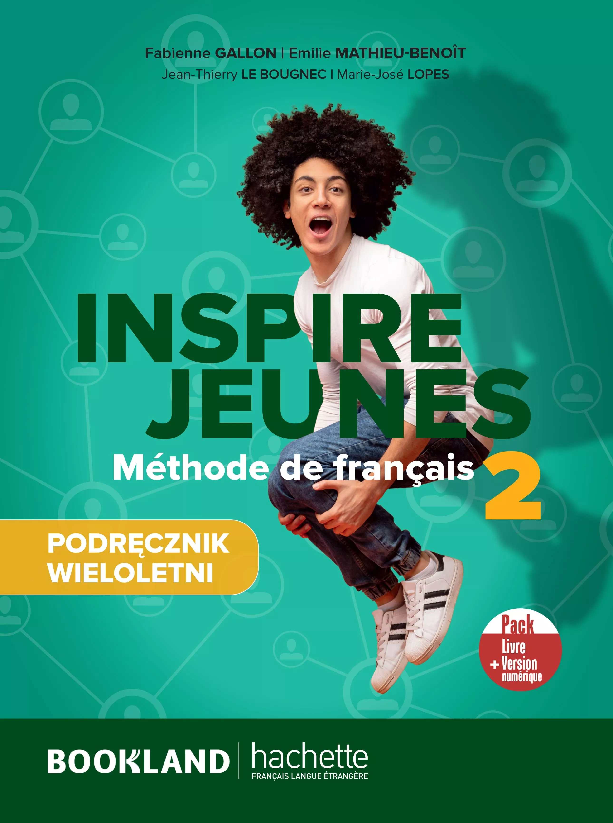 Image of Inspire Jeunes 2 podręcznik + kod podręcznik online
