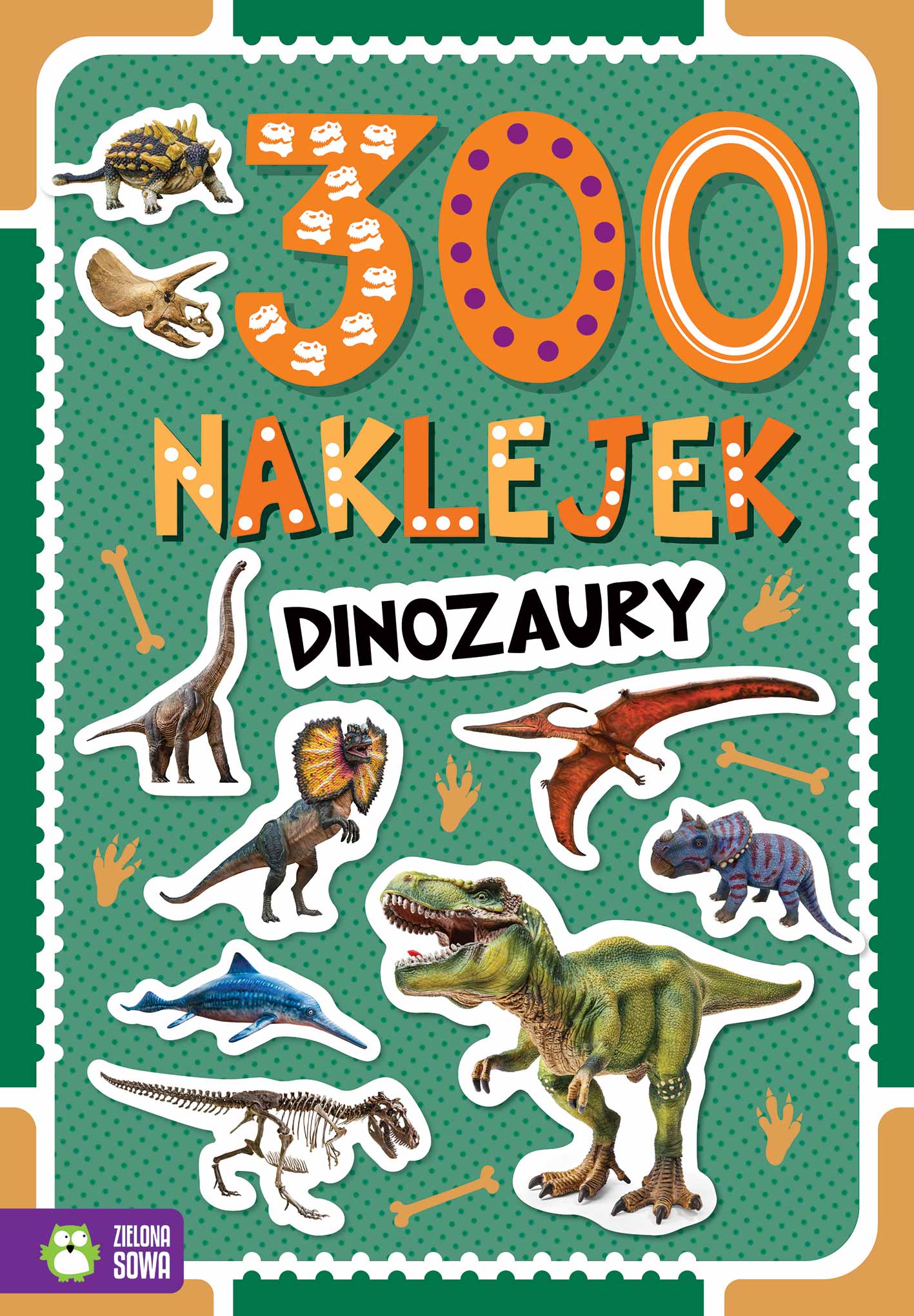 Image of Dinozaury. 300 naklejek