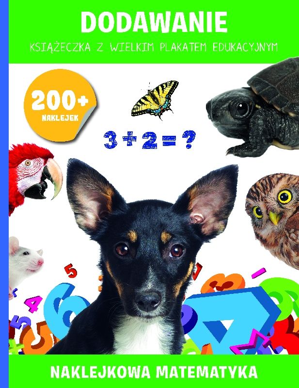 Image of Dodawanie i odejmowanie. 200 naklejek z plakatem