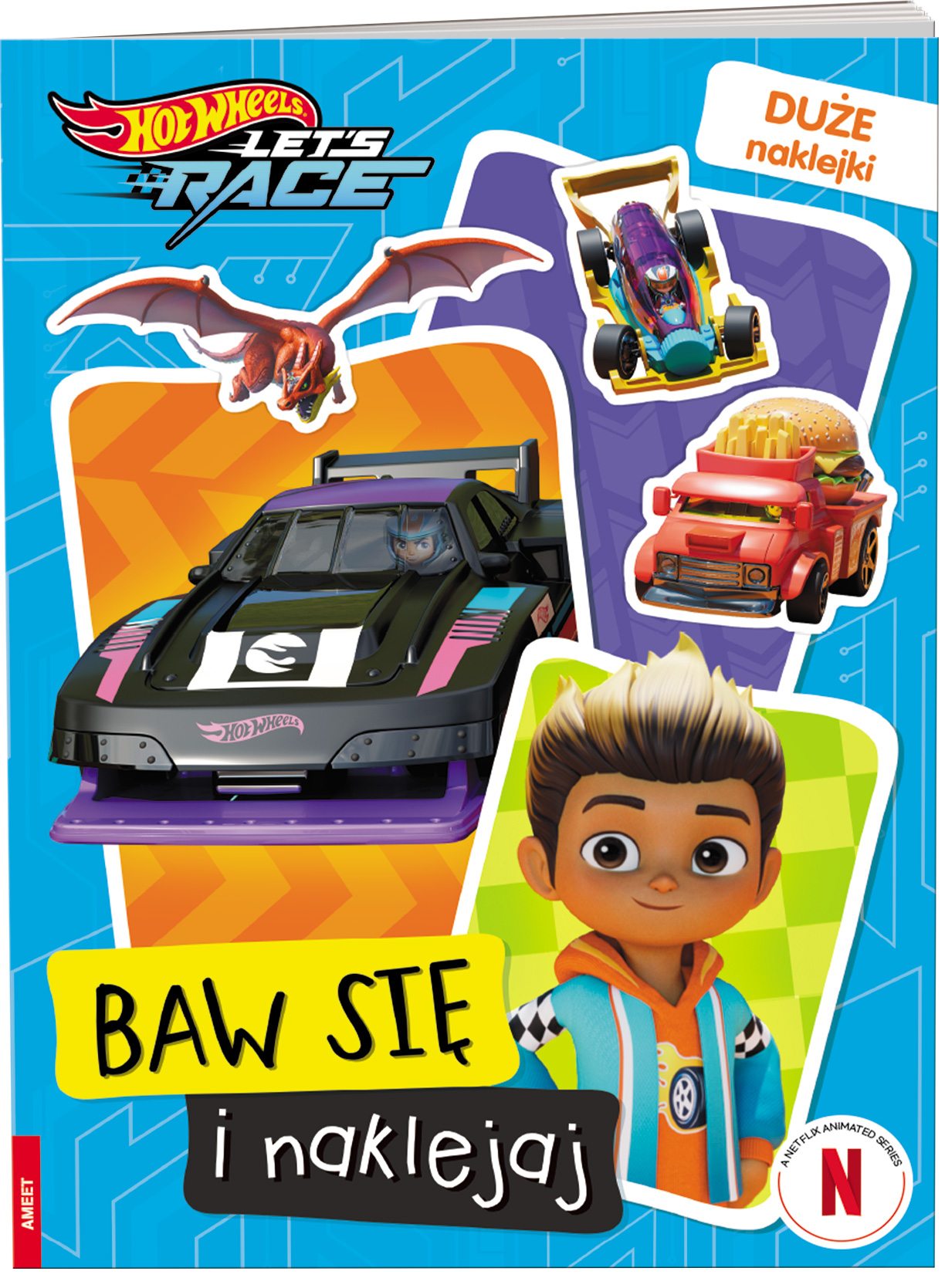 Image of Hot Wheels Baw się i naklejaj STB-1601